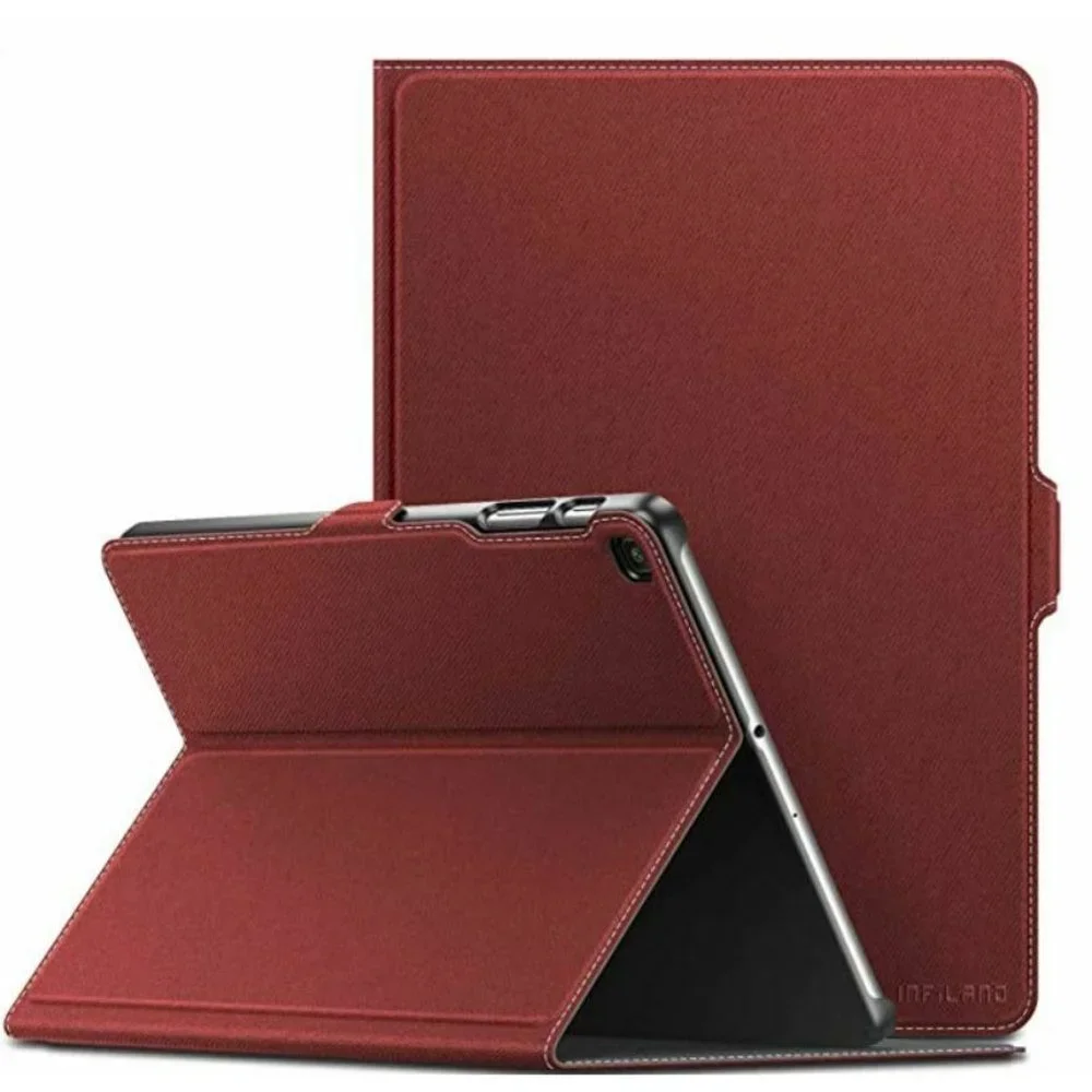 Samsung Galaxy Tab A 10.1 2019 Dark Red Folio Case